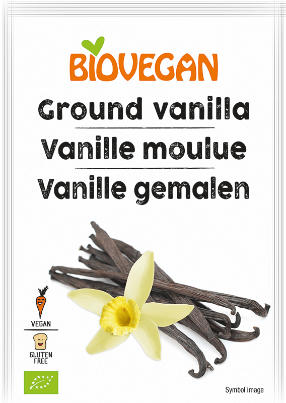 Biovegan Vanille bourbon lactose & glutenvrij bio 5g
